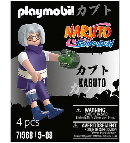 Playmobil Naruto - Kabuto - 71568 - 4 Dele Playmobil Naruto - Kabuto - 71568 - 4 Dele