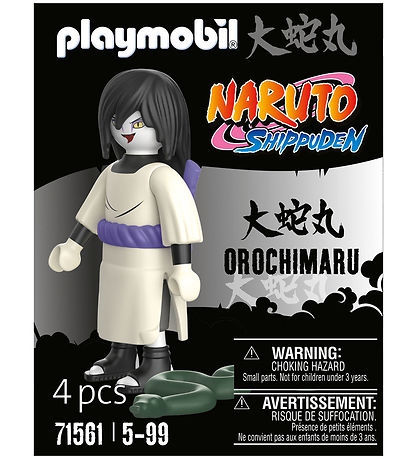 Playmobil Naruto - Orochimaru - 71561 - 4 Dele