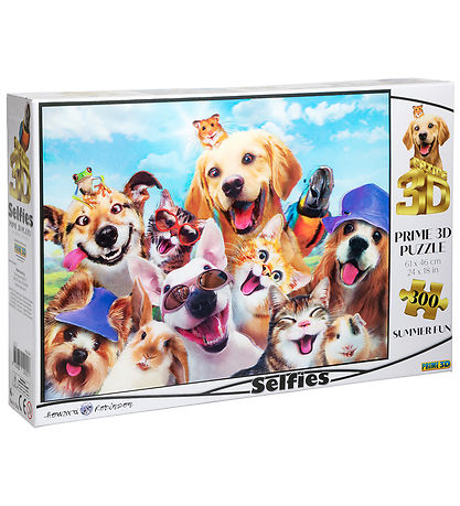 Prime 3D Puzzle Puslespil - 3D - 300 Brikker - Summer Fun Prime 3D Puzzle Puslespil - 3D - 300 Brikker - Summer Fun