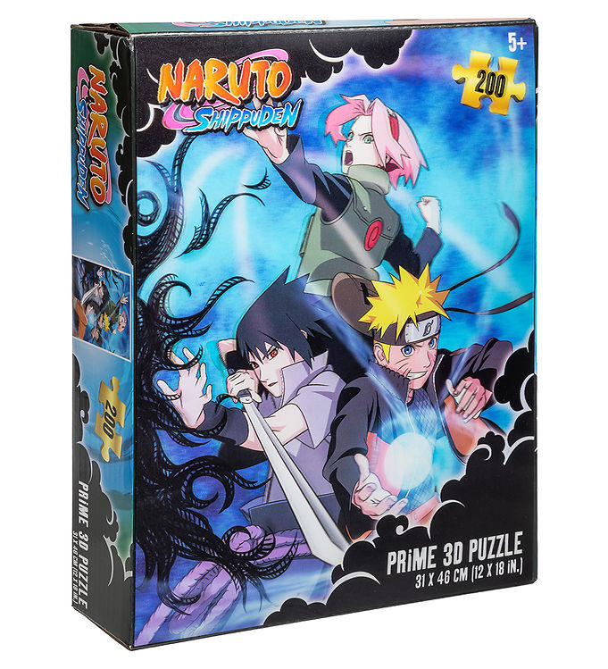 Prime 3D Puzzle Puslespil - 3D - 200 Brikker - Naruto Shippuden