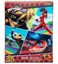 Prime 3D Puzzle Puslespil - 3D - 150 Brikker - Miraculous Prime 3D Puzzle Puslespil - 3D - 150 Brikker - Miraculous