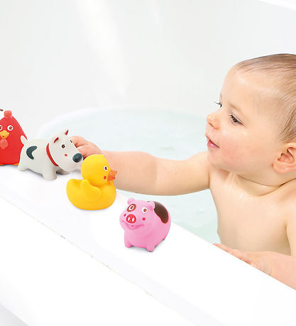 Ludi Badelegetøj - Bondegårdsdyr - 7 stk.