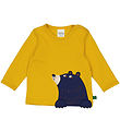 Freds World Bluse - Bear Applique - Mango Freds World Bluse - Bear Applique - Mango