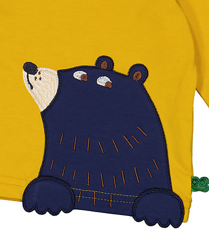 Freds World Bluse - Bear Applique - Mango