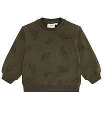 The New Siblings Sweatshirt - TnsLaurent - Ivy Green Dino Aop The New Siblings Sweatshirt - TnsLaurent - Ivy Green Dino Aop