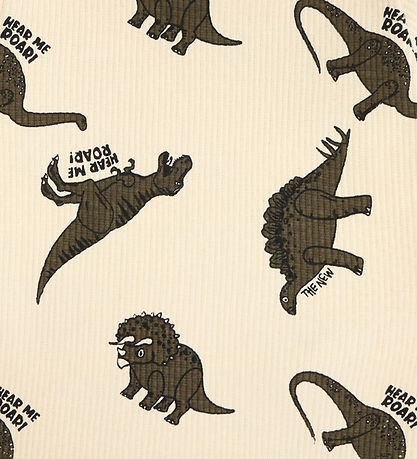 The New Siblings Bluse - TnsLevi - Rib - Angora Dino AOP The New Siblings Bluse - TnsLevi - Rib - Angora Dino AOP