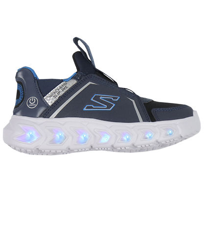 Skechers Blinkesko - HYPNO-FLASH 2.0 - Navy/Sort Skechers Blinkesko - HYPNO-FLASH 2.0 - Navy/Sort