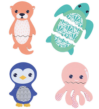 Ludi Badelegetøj - Skumdyr Til Badet - Mix & Match Ludi Badelegetøj - Skumdyr Til Badet - Mix & Match