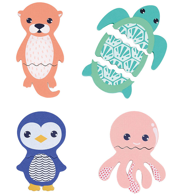 Ludi Badelegetøj - Skumdyr Til Badet - Mix & Match