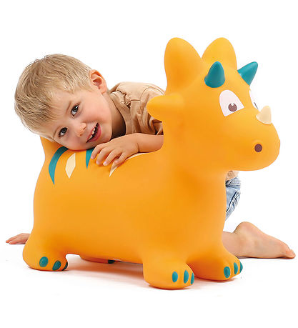 Ludi Hoppedyr - Dino - Orange Ludi Hoppedyr - Dino - Orange