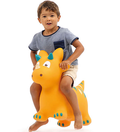 Ludi Hoppedyr - Dino - Orange
