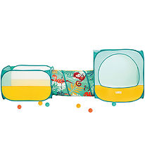 Ludi Pop-Up Legetelt m. Tunnel Og Bolde - Multi Ludi Pop-Up Legetelt m. Tunnel Og Bolde - Multi