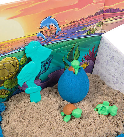 Kinetic Sand Sandsæt - 396 g - Turtle Beach Kinetic Sand Sandsæt - 396 g - Turtle Beach