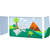 Hoppekids Forhæng Til Halvhøj Seng - 70x160 cm - Dinosaur Hoppekids Forhæng Til Halvhøj Seng - 70x160 cm - Dinosaur