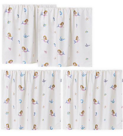 Hoppekids Forhæng Til Halvhøj Seng - 70x160 cm - Little Mermaid Hoppekids Forhæng Til Halvhøj Seng - 70x160 cm - Little Mermaid
