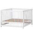 Hoppekids Kravlegård - Ida-Marie - 91x85x71 cm - Hvid Hoppekids Kravlegård - Ida-Marie - 91x85x71 cm - Hvid