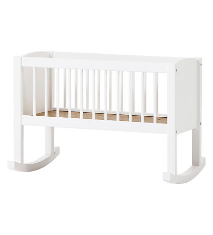 Hoppekids Vugge - 86x47x62 cm - Hvid Hoppekids Vugge - 86x47x62 cm - Hvid