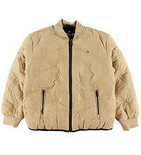 Tommy Hilfiger Dynejakke - Classic Khaki Tommy Hilfiger Dynejakke - Classic Khaki