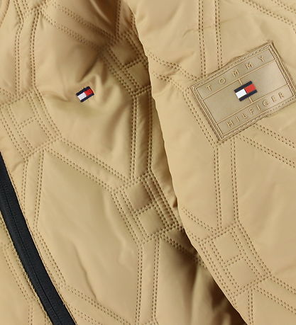 Tommy Hilfiger Dynejakke - Classic Khaki