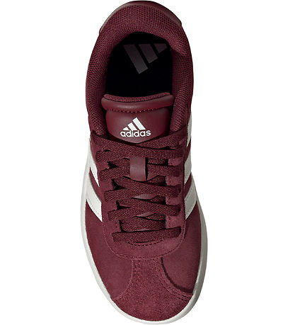 adidas Performance Sko - VL Court 3.0 K - Bordeaux Rød/Hvid adidas Performance Sko - VL Court 3.0 K - Bordeaux Rød/Hvid