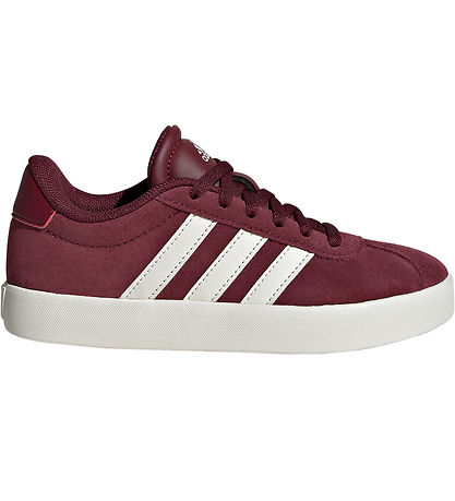 adidas Performance Sko - VL Court 3.0 K - Bordeaux Rød/Hvid adidas Performance Sko - VL Court 3.0 K - Bordeaux Rød/Hvid