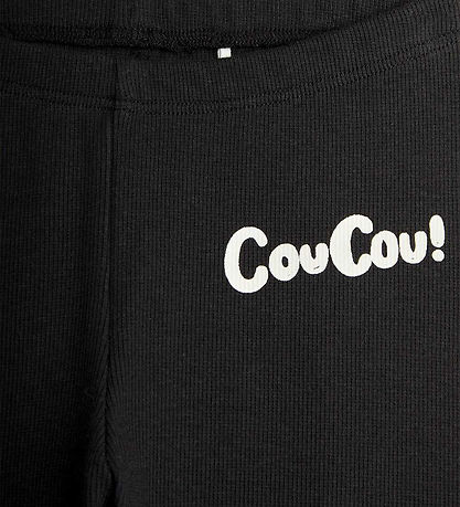 Mini Rodini Leggings - Rib - Coucou - Sort