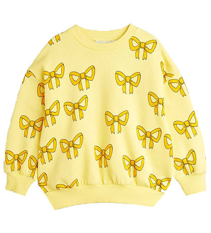 Mini Rodini Sweatshirt - Bow - Gul
