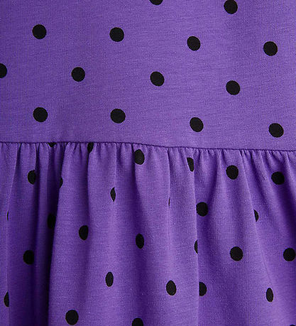 Mini Rodini Kjole - Polka Dot - Lilla Mini Rodini Kjole - Polka Dot - Lilla