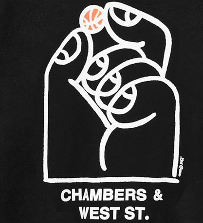 Les Deux Sweatshirt - Washington - Black/ Light Ivory Les Deux Sweatshirt - Washington - Black/ Light Ivory