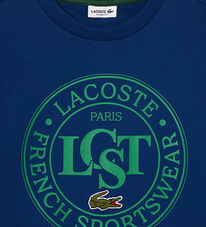 Lacoste Sweatshirt - Globe m. Print