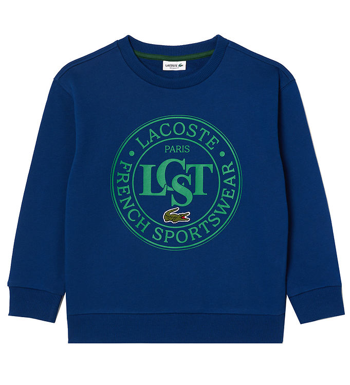 Lacoste Sweatshirt - Globe m. Print