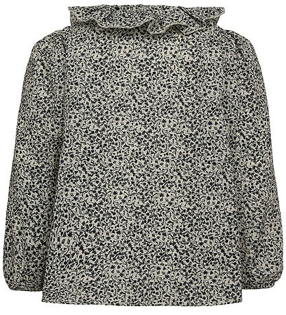 Sofie Schnoor Bluse - Antique White m. Blomster Sofie Schnoor Bluse - Antique White m. Blomster
