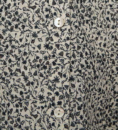 Sofie Schnoor Bluse - Antique White m. Blomster