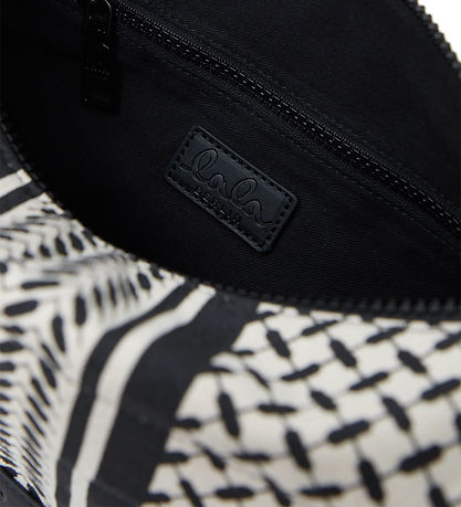 Lala Berlin Shoulder Bag - Melly - Heritage Stripe Black