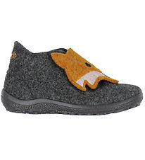 Superfit Hjemmesko - Uld - Grå/Orange Superfit Hjemmesko - Uld - Grå/Orange