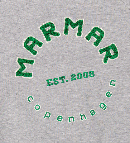 MarMar Bluse - Theos - Green Logo MarMar Bluse - Theos - Green Logo