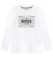 BOSS Bluse - Hvid m. Sort BOSS Bluse - Hvid m. Sort