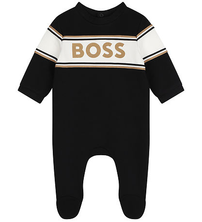 BOSS Gaveæske - Natdragt/Savlesmæk - Sort m. Hvid/Brun