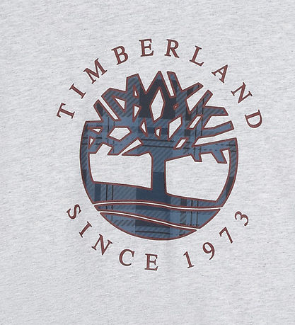 Timberland T-shirt - Chine Grey Timberland T-shirt - Chine Grey