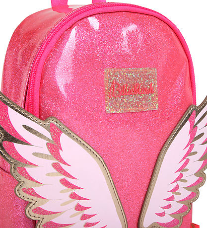 Billieblush Rygsæk m Vinger - Pink/Glitter