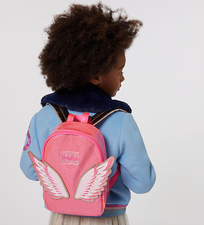 Billieblush Rygsæk m Vinger - Pink/Glitter