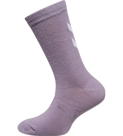 Hummel Strømper - 5-pak - hmlMake My Day - Lavender Gray Hummel Strømper - 5-pak - hmlMake My Day - Lavender Gray