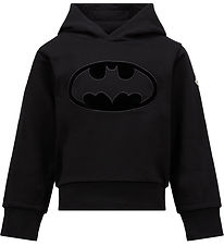 Moncler Hættetrøje - Sort m. Batman Moncler Hættetrøje - Sort m. Batman
