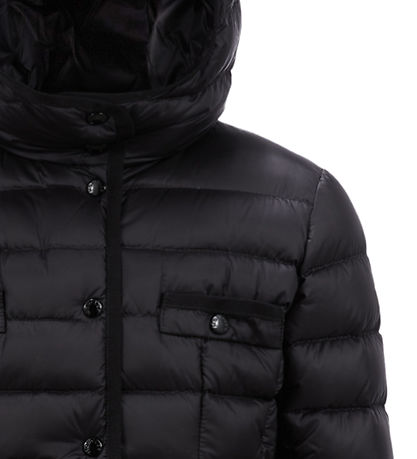 Moncler Dunfrakke - Hirma - Sort Moncler Dunfrakke - Hirma - Sort