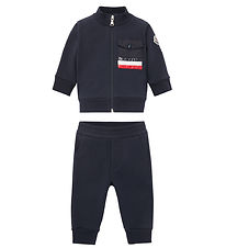 Moncler Sweatsæt - Medium Blue Moncler Sweatsæt - Medium Blue