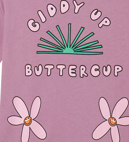 Stella McCartney Kids T-Shirt - Lilla m. Print Stella McCartney Kids T-Shirt - Lilla m. Print