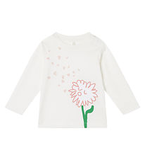 Stella McCartney Kids Bluse - Ivory m. Blomst Stella McCartney Kids Bluse - Ivory m. Blomst