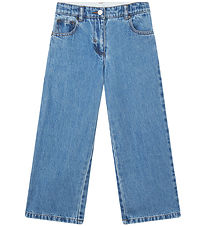 Stella McCartney Kids Jeans - Blå m. Hjerte Stella McCartney Kids Jeans - Blå m. Hjerte
