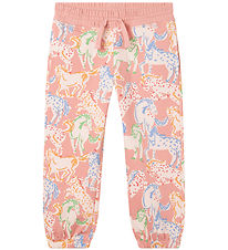 Stella McCartney Kids Sweatpants - Rosa m. Heste Stella McCartney Kids Sweatpants - Rosa m. Heste