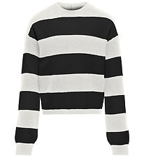 Kids Only Bluse - Strik - KogFranca - Noos - Cloud Dancer/Wide S Kids Only Bluse - Strik - KogFranca - Noos - Cloud Dancer/Wide S